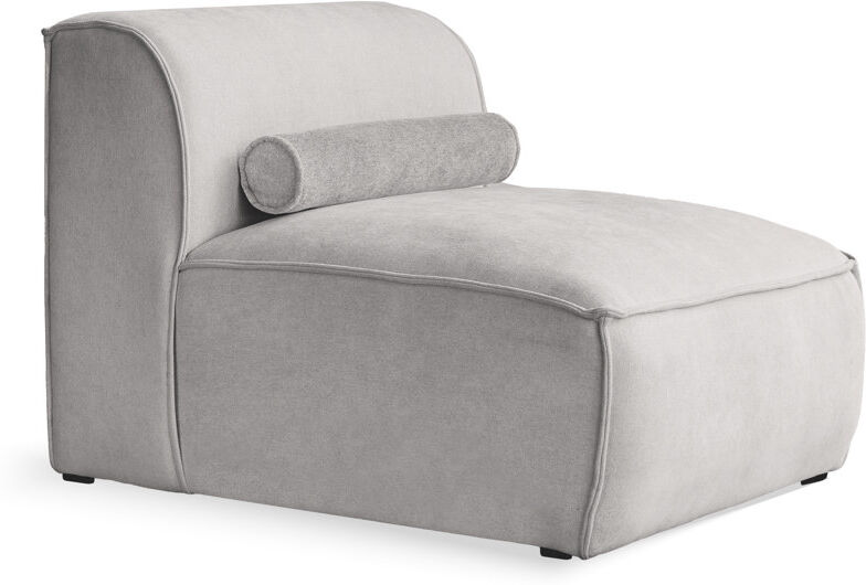 MiuForm Flex Felix Armless Chair Grey 70cm H X 76cm W X 96cm D