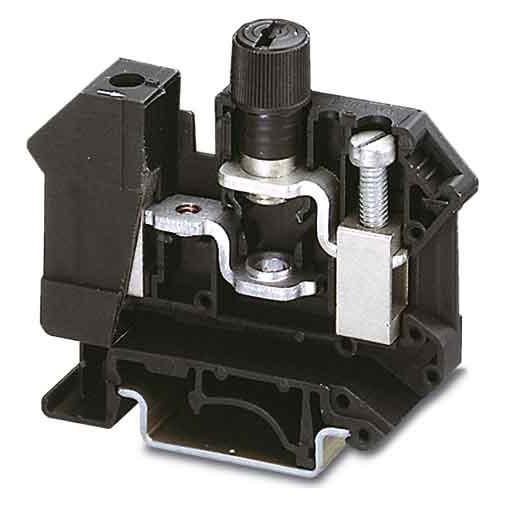 Phoenix Contact Fuse TB,width:12mm,black (3005138)