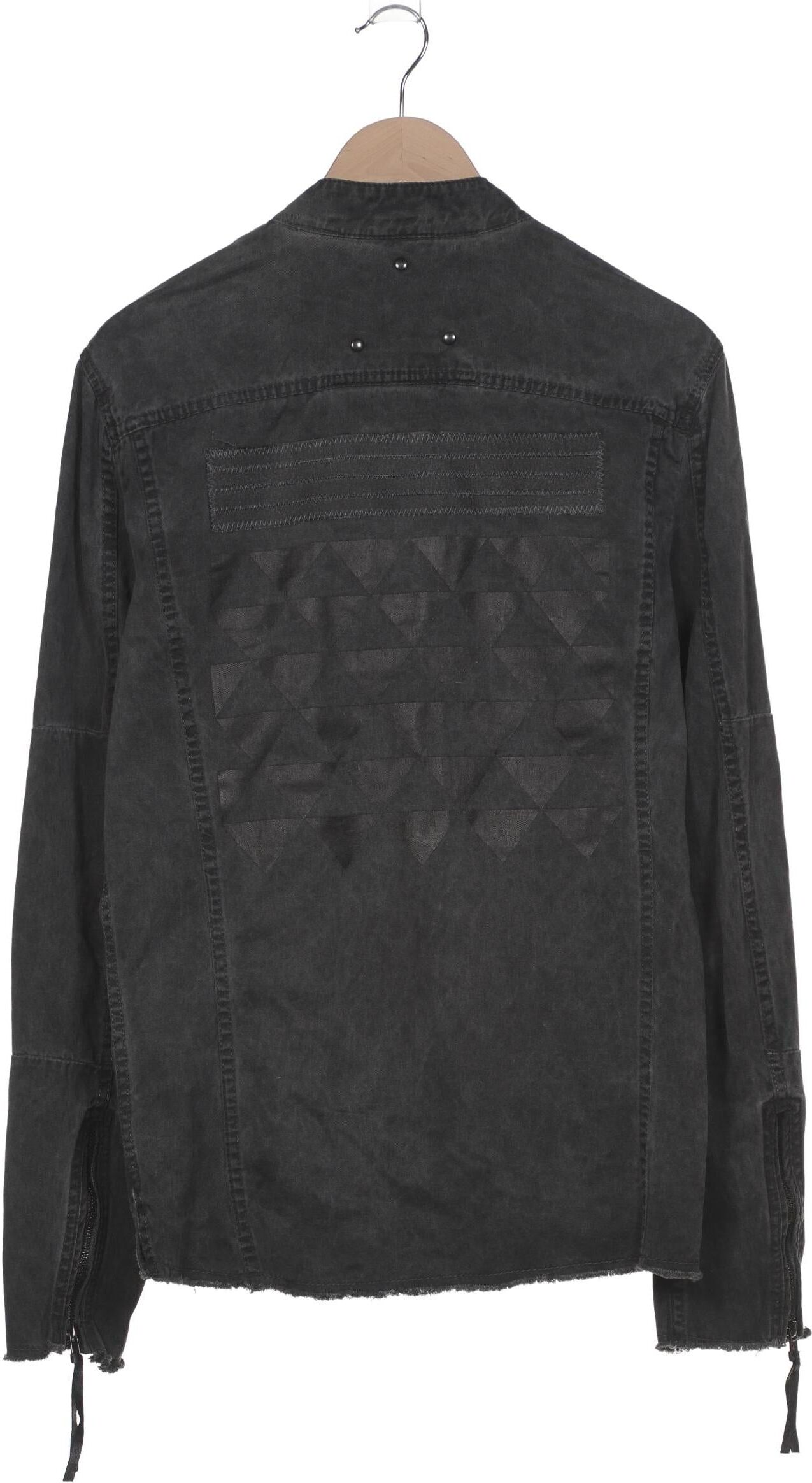 Be Edgy Herren Jacke, Grau, Gr. XL, Baumwolle - Second Hand