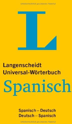 Langenscheidt Universal-Wörterbuch Spanisch: Spanisch-Deutsch/Deutsch-Spanisch (Langenscheidt Universal-Wörterbücher) - Preis vom 10.10.2026 11:48:34 h