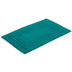Vossen Badteppich Calypso Feeling 60 x 100 cm Baumwolle Blau Lagoon