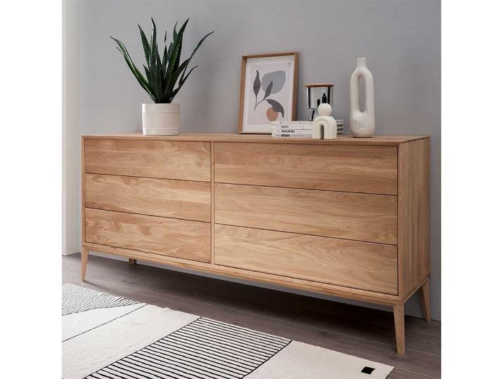 Pharao24 Sideboard Kalinca, aus Massivholz