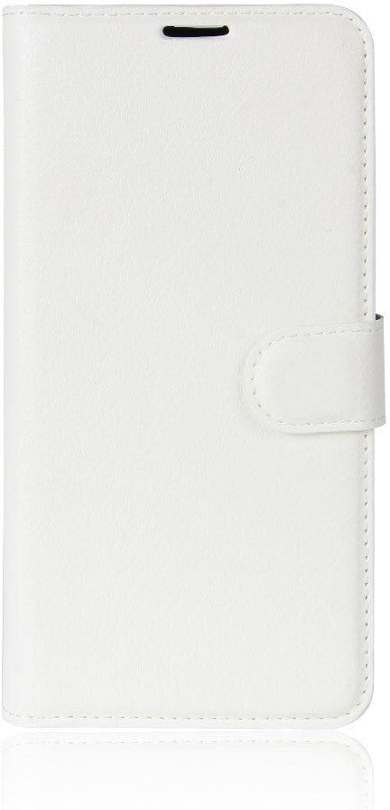 INCOVER Apple iPhone X/XS Litchi Flip Cover m. Kortholder - Hvid