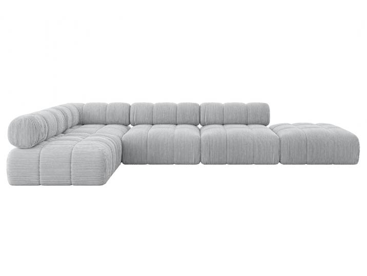 Ecksofa Favio-L2 Grau - Poso 110