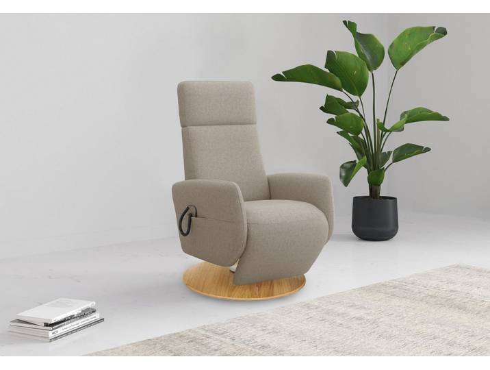OTTO home TV-Sessel Rochelle mit Kopfteilverstellung & Drehfunktion, weitere Funktionen, TV-Sessel mit Drehfunktion 360 Grad