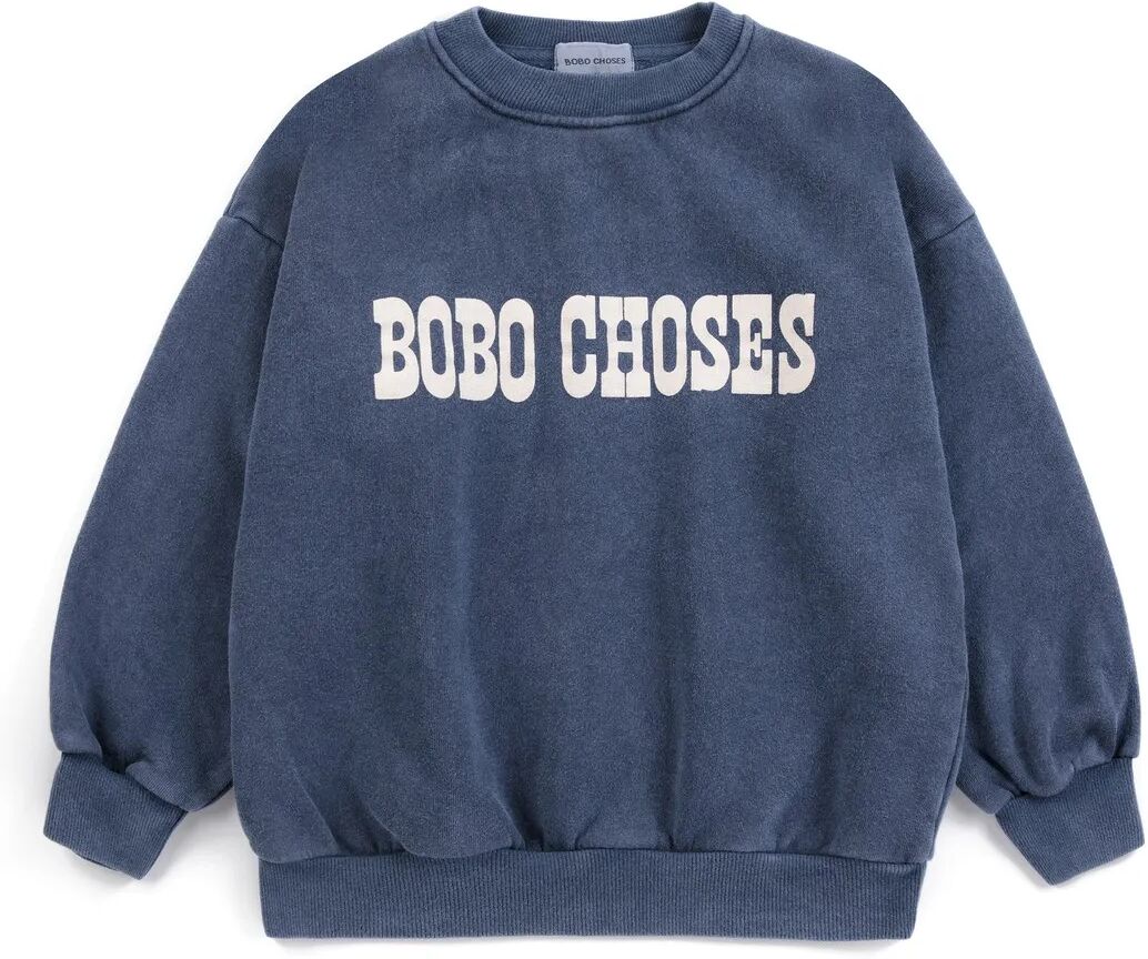 Bobo Choses Sweat Bobo Choses Coton Bio Bleu foncé 2/3 ans