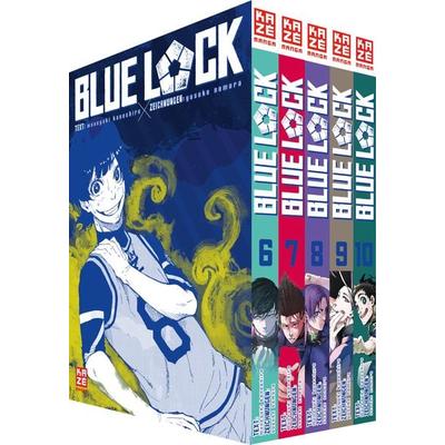 Blue Lock – Band 6-10 im Sammelschuber, Taschenbuch von Yusuke Nomura, Kazé, 978-2-88951-621-6