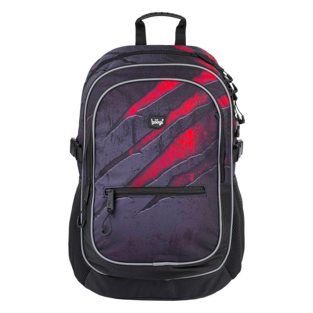 Baagl Schulrucksack Core Lava / 25 l / geeignet ab der 3. Klasse (25 l) (A-33998)