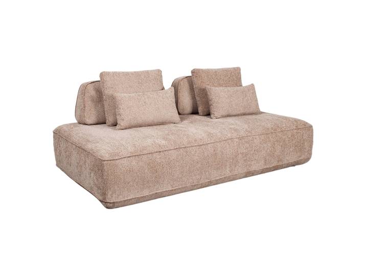 Sofa Tudor Mocca Boldweave – 2,5-Sitzer mit verstellbarer Rückenlehne