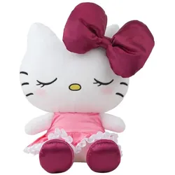 Sanrio Hello Kitty Red Velvet Dress XL Plüschfigur 35 cm
