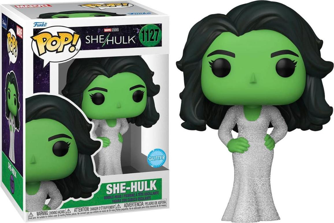 Funko Pop! Marvel Studios She-Hulk #1127 glitterversie