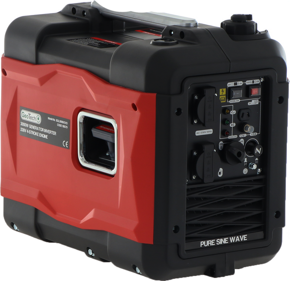GeoTech SQL3000i EVO - Generatore di corrente ad inverter 2.9 kW - Continua 2.7 kW monofase