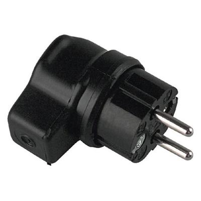 Bachmann 919.178 Schutzkontaktstecker Vollgummi Schwarz IP44