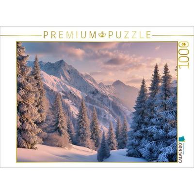 CALVENDO Puzzle Zillertal Österreich | 1000 Teile Lege-Größe 64 × 48 cm Foto-Puzzle für glückliche Stunden