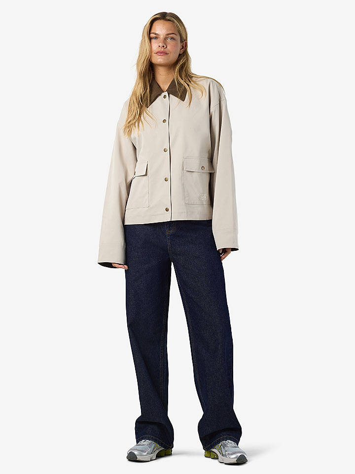 Noisy may Hemdjacke "Nora" in Beige - M
