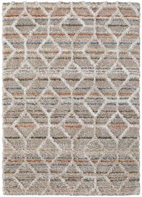 Grand Bazaar Caide Machine Made Diamond Transitional Area Rug