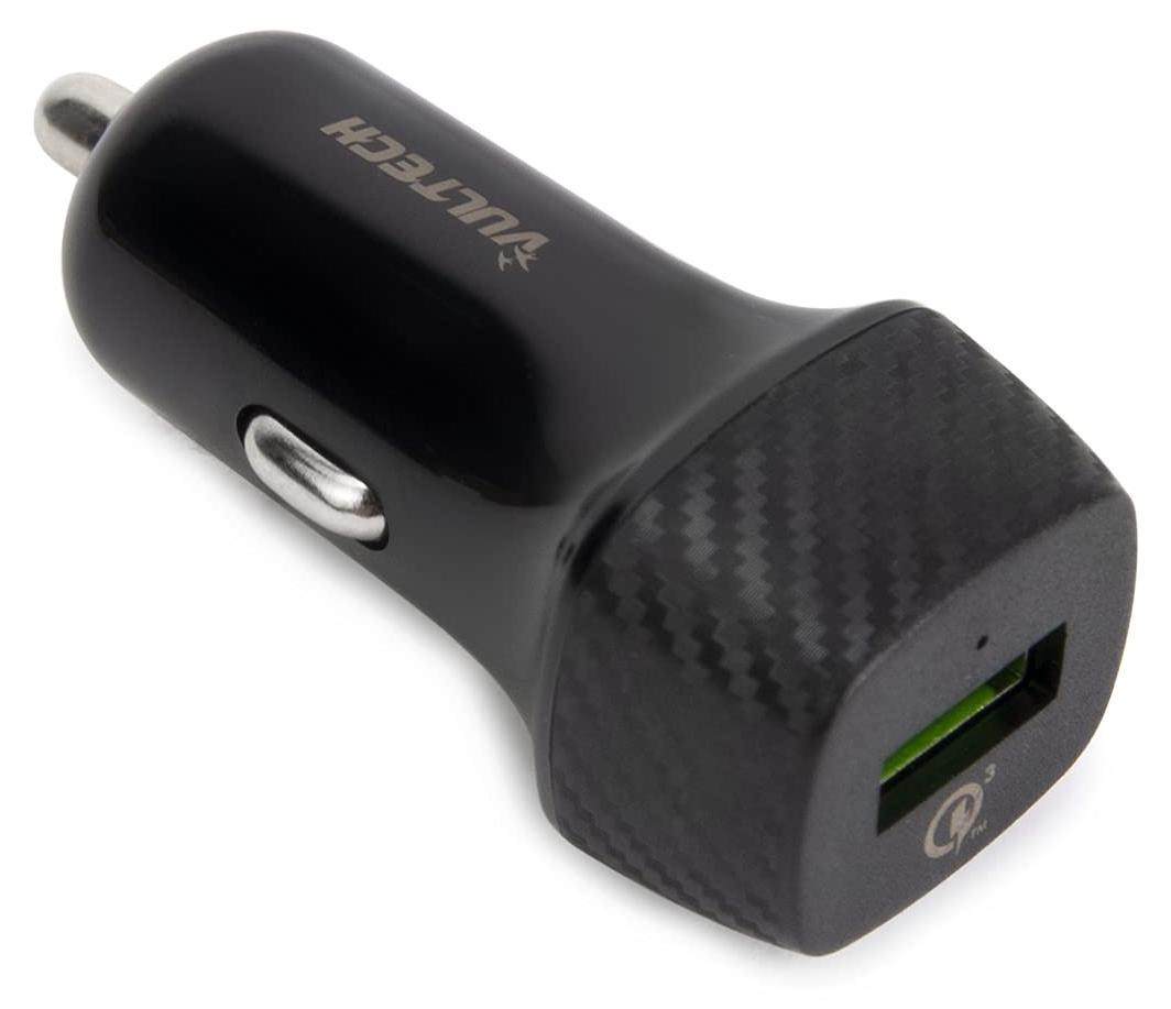 Dripio Autolader USB 18W Quick Charge 3.0 - 1 poort - Zwart