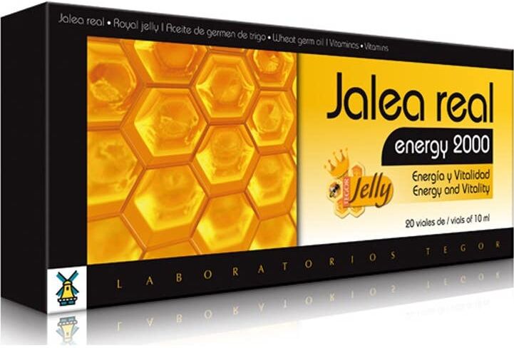 Tegor Energy 2000 Jalea Real 20 Ampollas