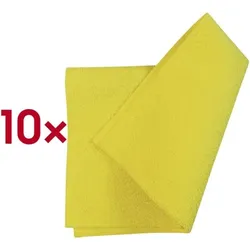 ARCORA 10x PU-Microfasertuch »Strong-Line« gelb