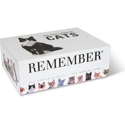Memory Memory-Spiel Katzen 44 Paare