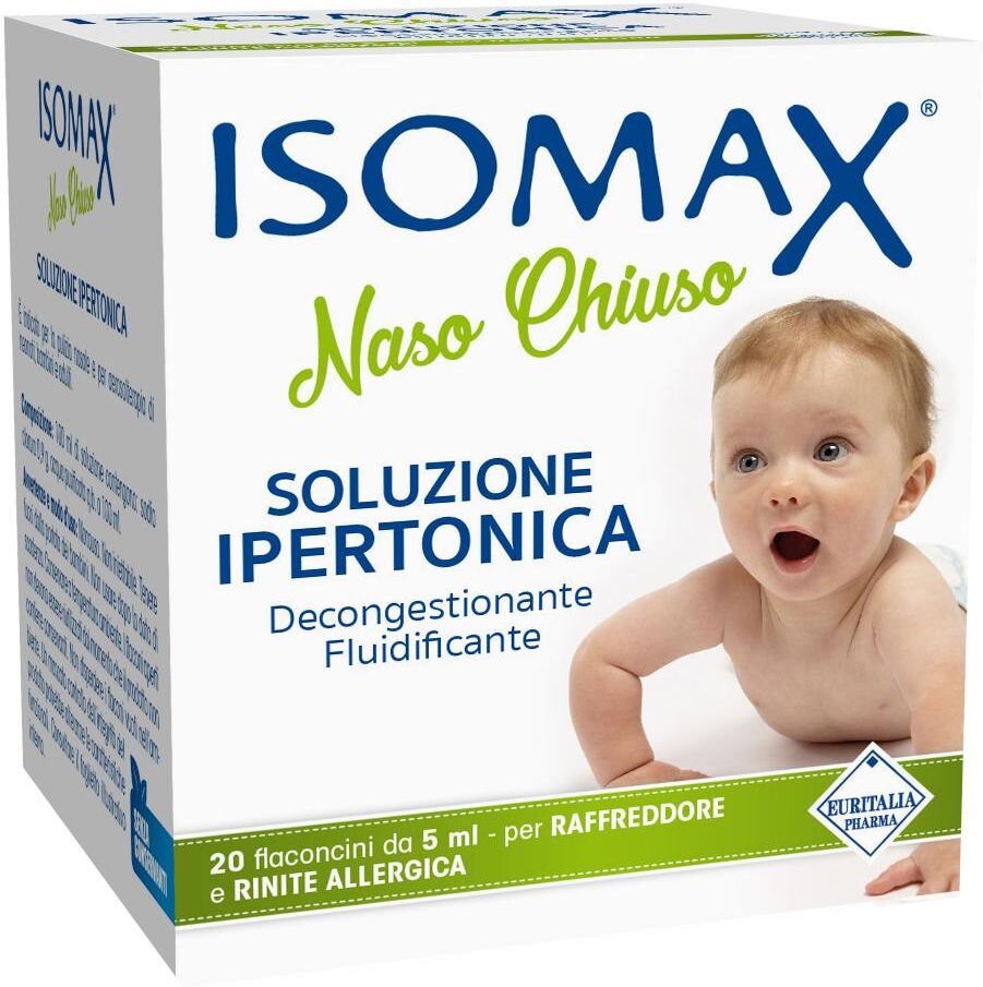 EURITALIA PHARMA (div.CoSWELL) Isomax Soluzione Ipertonica, 20 Flaconcini