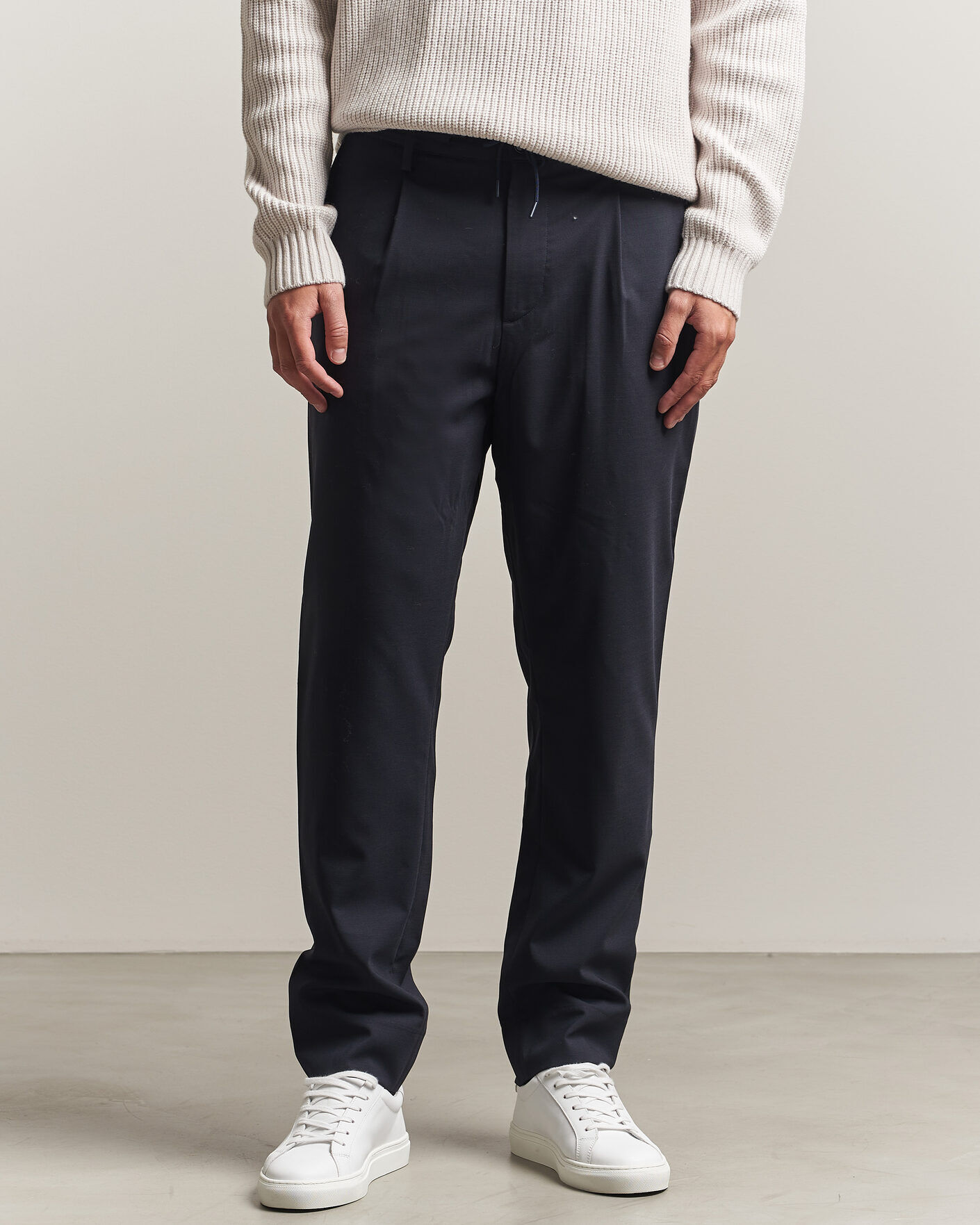 J.Lindeberg Harris Stretch Wool Pants JL Navy men W31L32 Blå