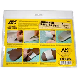 AK Airbrushing Masking Film (2 units)