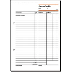 Sigel, Formular, Kassenbericht (50x)