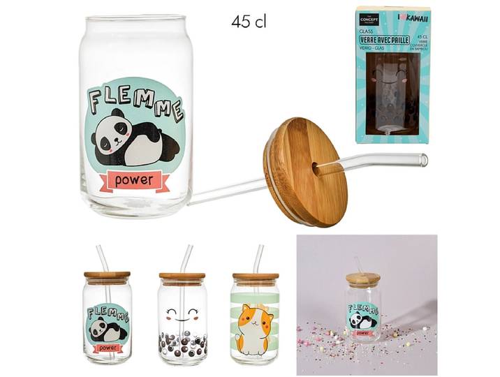 Travel mug KAWAII 1 Stück 45 cl