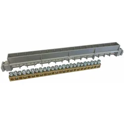 Legrand 134802 Klemmenleiste PE, für Practibox S UP/HW-Verteiler, nach IEC 60998-2-1.