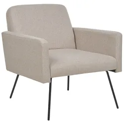 SESSEL aus Stoff beige Narken