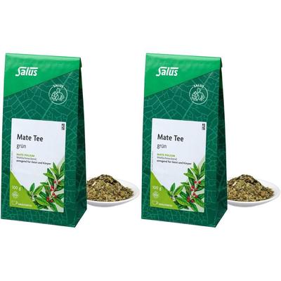 Mate Grün Kräutertee folium Bio Salus 2x 2x100 g Tee