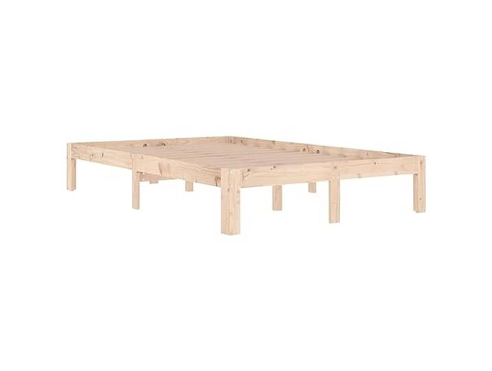 vidaXL Massivholzbett 120x190 cm