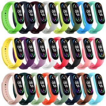 Uplifted Goods Silicone Sport Watch Band orange mi Band 7