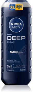 Nivea MEN Deep gel de banho para homens 500 ml. MEN Deep