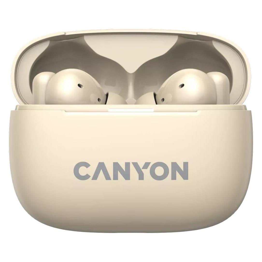 Canyon TWS-10, On Go, 10 ANC, True Wireless Bluetooth in-ear headphones, charging station in (2 h, Kabellos) (CNS-TWS10BG)