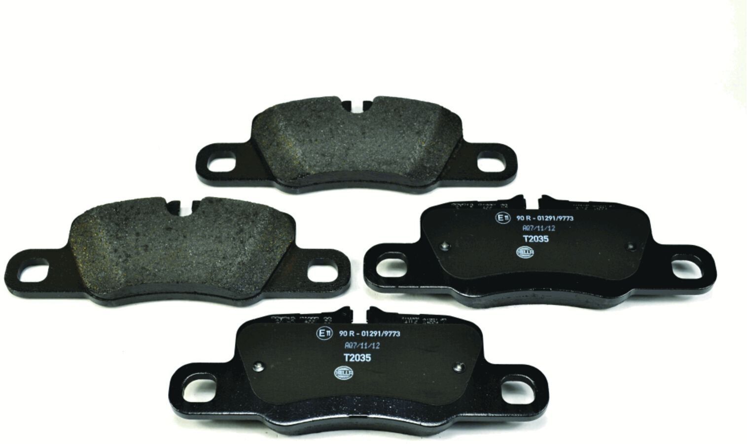 HELLA 8DB 355 015-651 Brake pad set