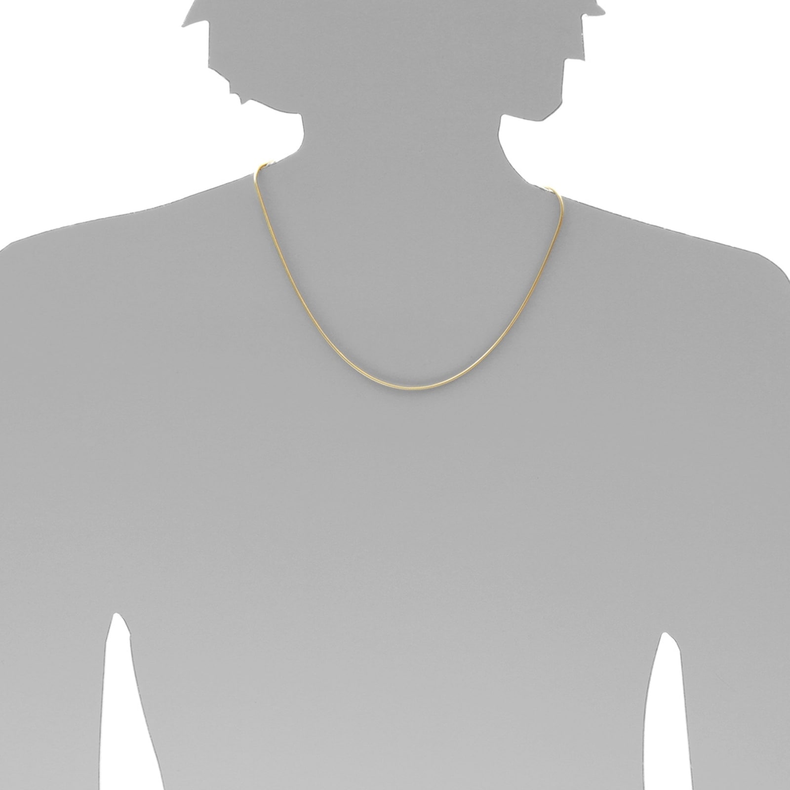 Goldkette OSTSEE-SCHMUCK "- Schlange 1,6 mm - Gold 585/000 -" Gr. 45, gold (gold 585, goldfarben, gelb), Halsketten, Damen, 45, Gelbgold 585, Goldkette