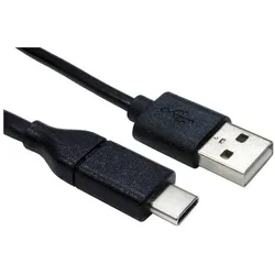 RS PRO USB-Kabel, USB C / USBA, 2m (2 m, USB 2.0), USB Kabel