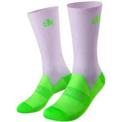 FIZIK Socken Performance | lila / neongrün L (44-47)