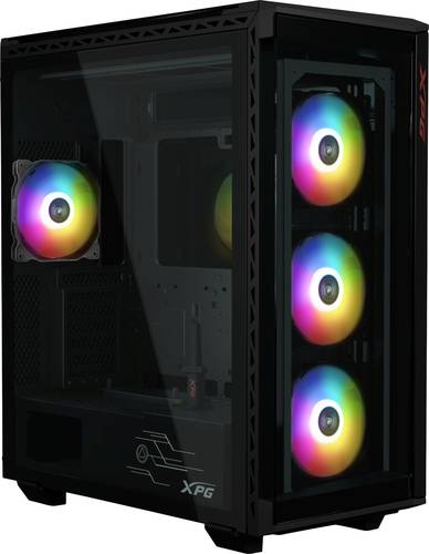 XPG BATTLECRUISER II Midi-Tower PC-Gehäuse Schwarz
