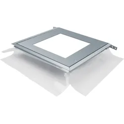 Hager BKSAQ12 Anschlussdose gestanzt Q12 244x244mm zum Anbau an estrichbündige Bodenkanäle
