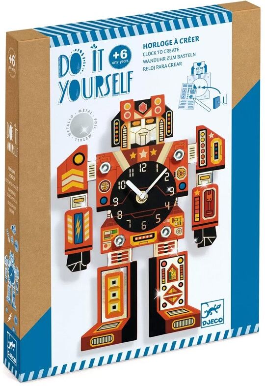 Horloge à créer Robotime DIY - Djeco