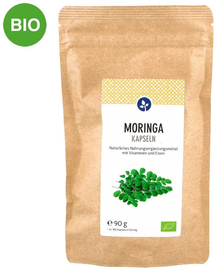 Moringa 400 mg Kapseln Bio 180stk