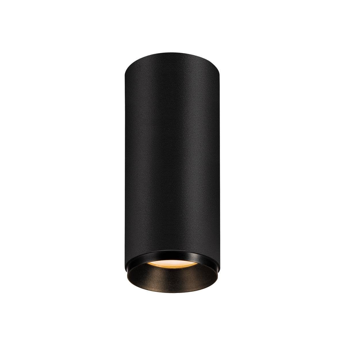 SLV Numinos Led plafondspot zwart 6,5 cm