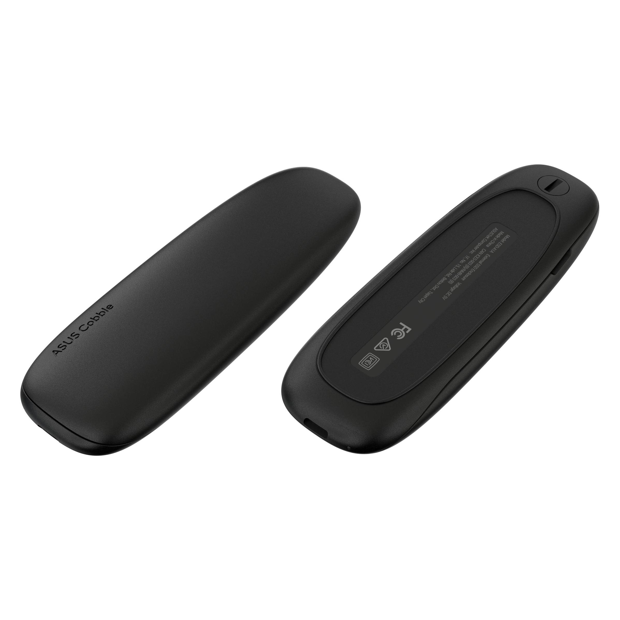 ASUS Geh COBBLE BLACK Speichergehäuse (M.2) (90DD02R0-M09000)