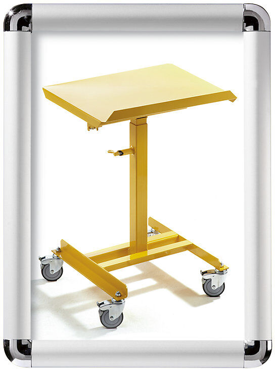 kaiserkraft Display-Klapprahmen, Aluminium, VE 2 Stk, für DIN A3