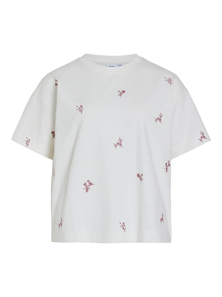 Vila Shirt in Weiß - L