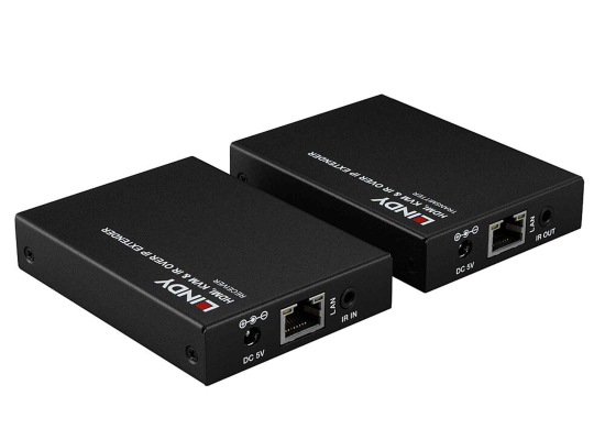 Lindy 39320 HDMI KVM & IR over IP Extender, Reichweite: 150m