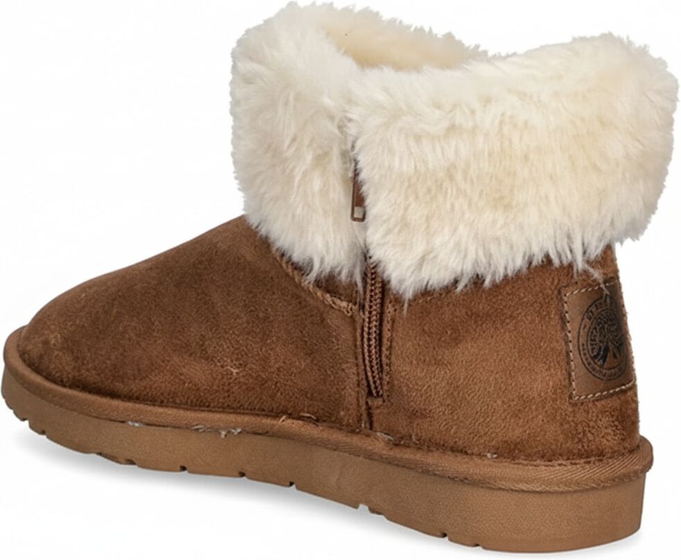 Schlupfboots O'NEILL "JENNER WOMEN MID", Damen, Gr. 36, braun (chestnut), Synthetik, Schuhe Schlupfboots, gefütterte Winterschuhe, Winterboots, Snowboots, Schlupfstiefel chestnut 36
